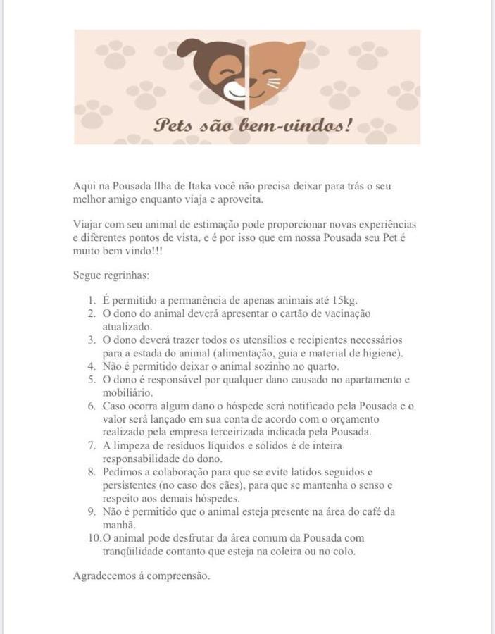 Pousada Ilha De Itaka Ubatuba Eksteriør billede